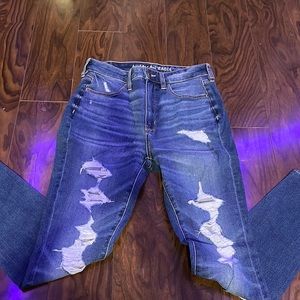 Never worn Super high rise jegging